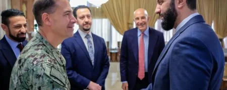 احمد الشرع و فرمانده سنتکام با هم مسابقه بسکتبال دادند! + ویدیو