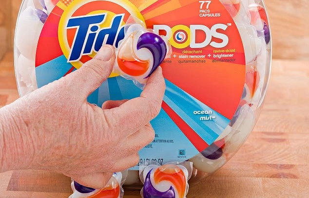 چالش کپسول لباسشویی