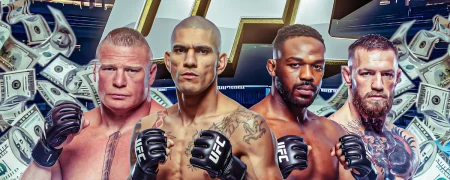 ۲۰ مبارز پردرآمد تاریخ یو‌اف‌سی تنها بر اساس دستمزدهای دریافتی [رتبه‌بندی ۲۰۲۵]