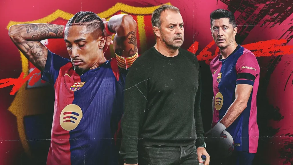 بارسلونا هانسی فلیک تاکتیک