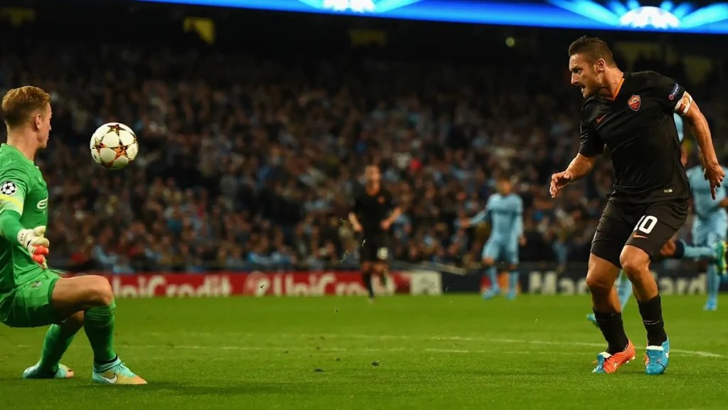 فرانچسکو توتی لیگ قهرمانان اروپا