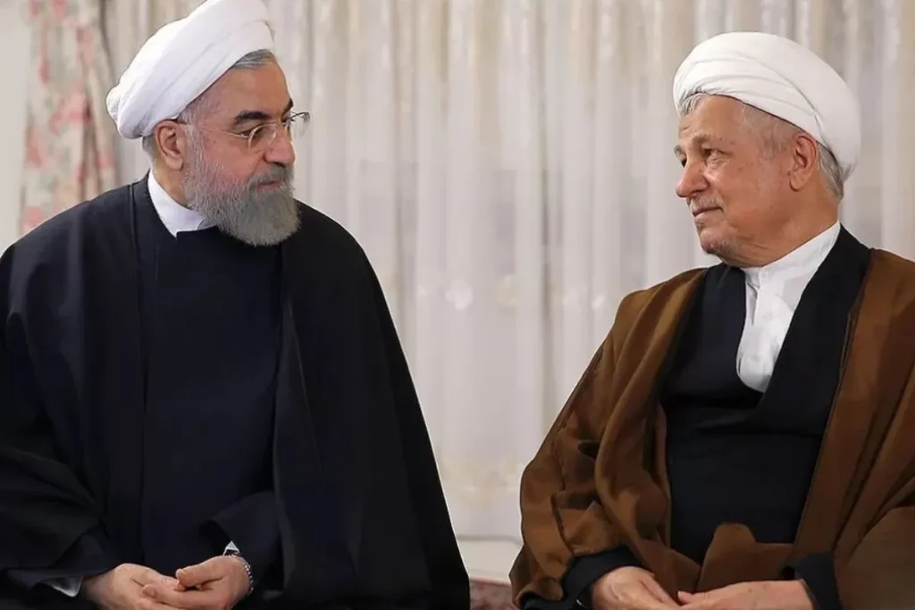 حسن روحانی و هاشمی رفسنجانی