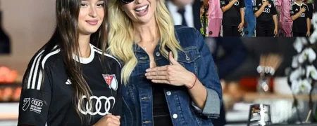 حضور سه فرزند ایوانکا ترامپ در کنار لیونل مسی در بازی اخیر اینتر میامی