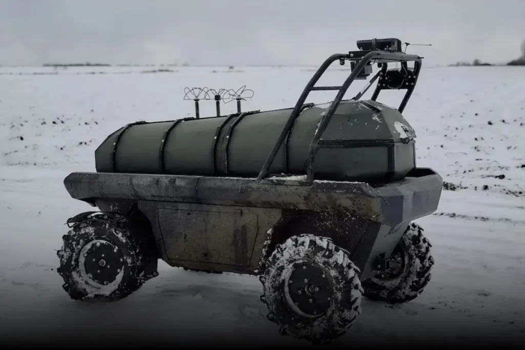 نجات سرباز اوکراینی گرفتار پس از ۳۳ روز با استفاده از خودرو زرهی بدون سرنشین + ویدیو