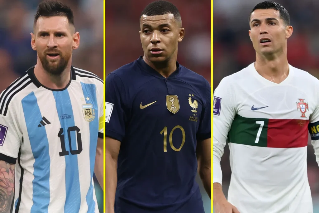 امباپه مسی رونالدو