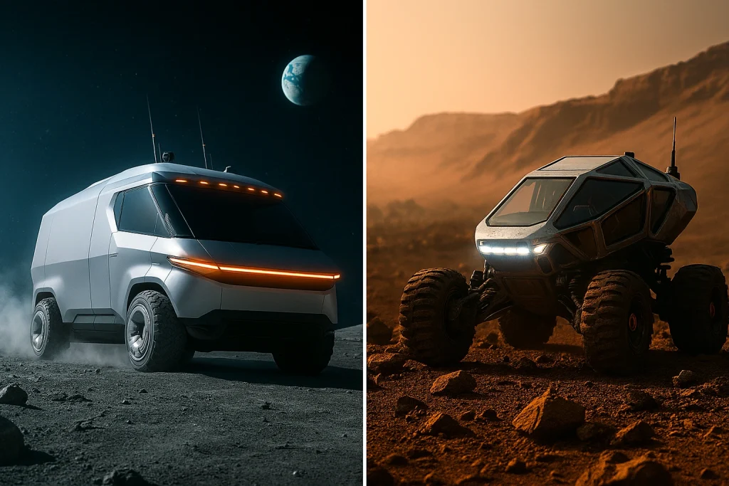 انقلاب در حمل‌ونقل فضایی؛ ماه‌نوردها و مریخ‌نوردهای آینده چه شکلی خواهند بود؟