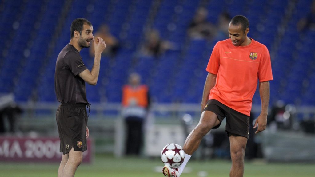 تیری آنری پپ گواردیولا