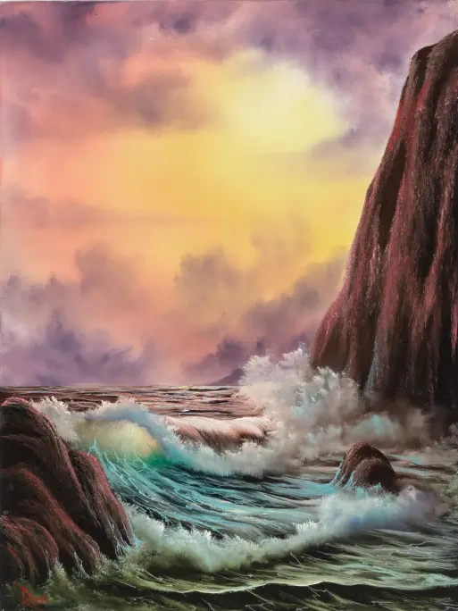 نقاشی باب راس