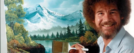 گران‌ترین اثر باب راس چکش خورد؛ فروش ۶۰۰,۰۰۰ دلاری آثار برنامه «لذت نقاشی»