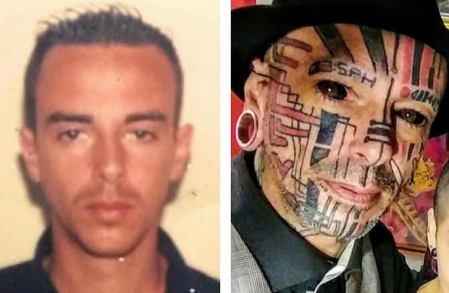 ایده عجیب مردی با بدن تتو شده برای تبدیل کردن اندام جنسی خود به اثر هنری