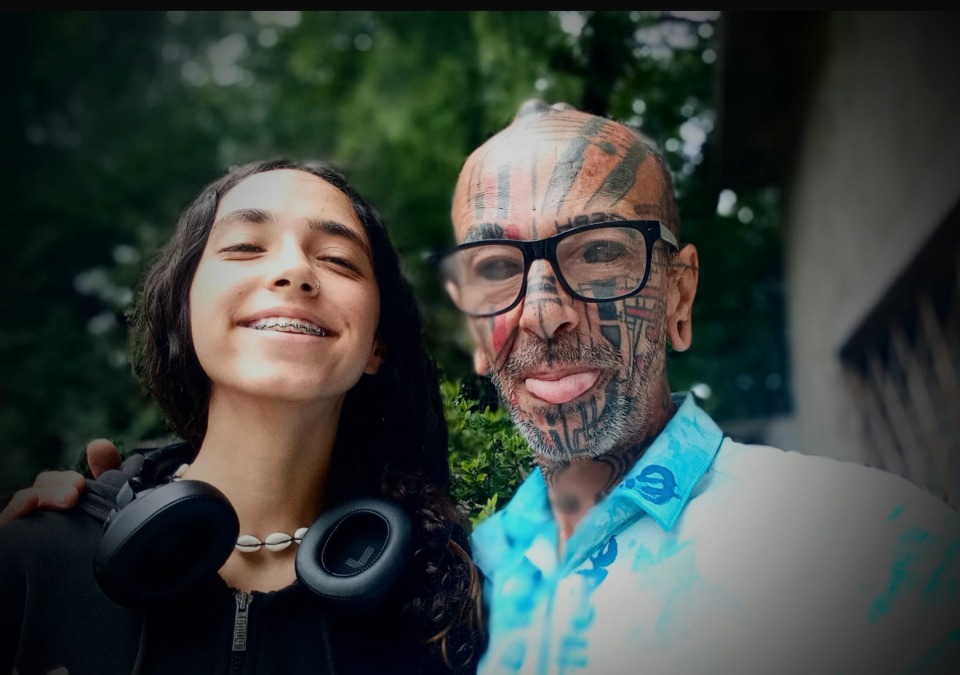 الکساندر کابِررا و دخترش