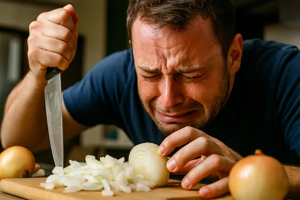 راه‌حل «واقعی» برای مشکل اشک‌ ریختن هنگام خرد کردن پیاز پیدا شد