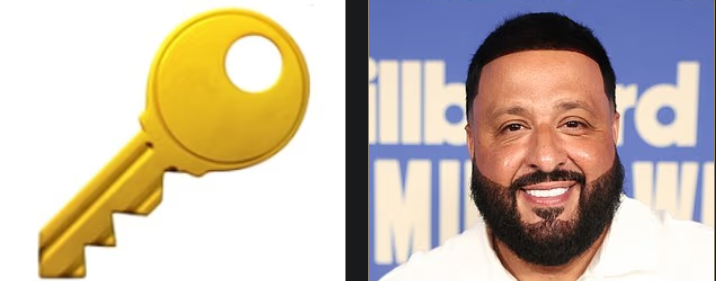 دی جی خالد و ایموجی کلید