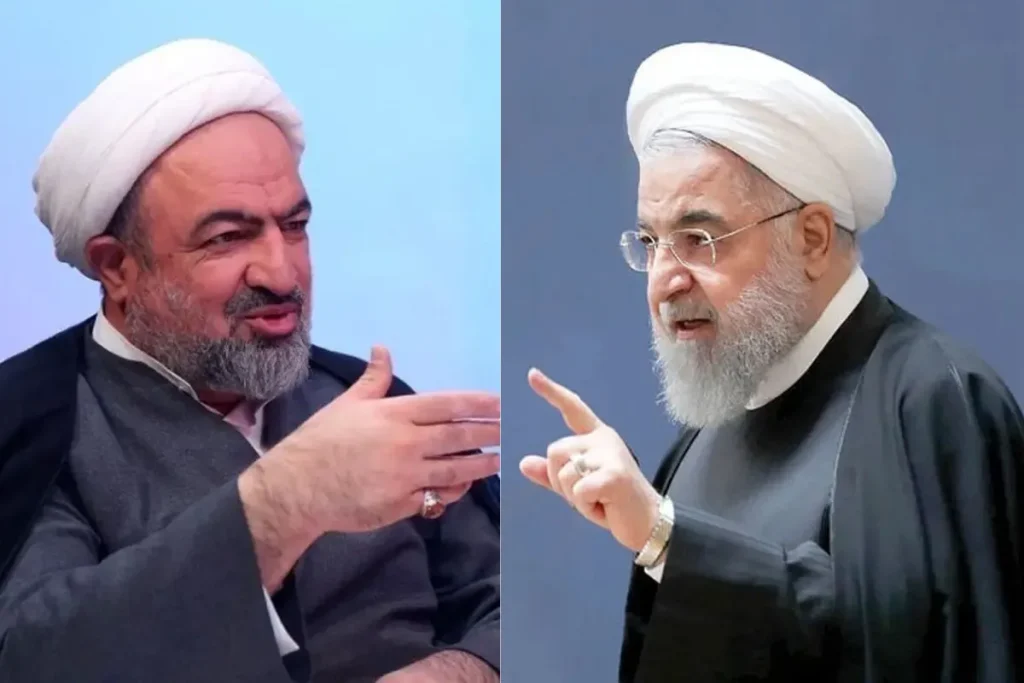 حسن روحانی و حمید رسایی