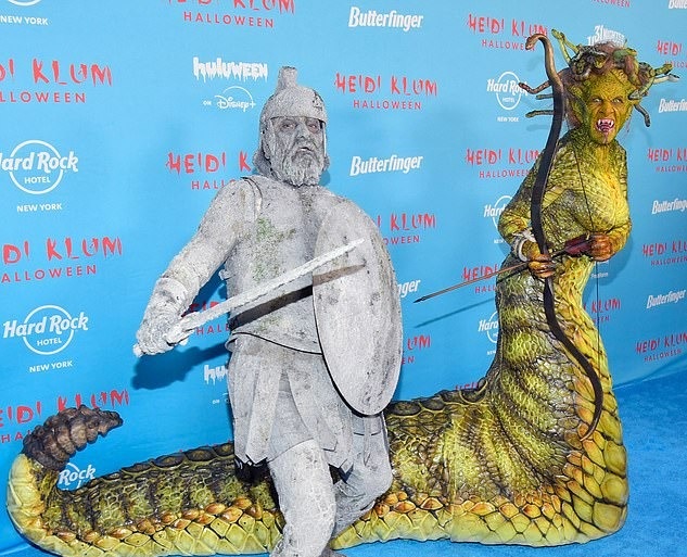 هایدی کلوم در جشن هالووین