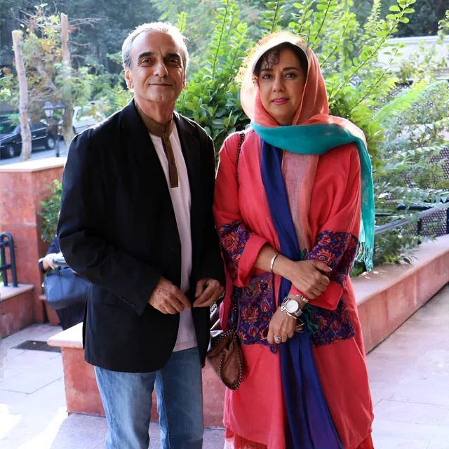 همایون ارشادی و همسرش