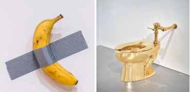 پس از فروش موز ۵٫۲ میلیونی، این بار توالت فرنگی طلایی مائوریتزیو کاتلان رکورد شکست!