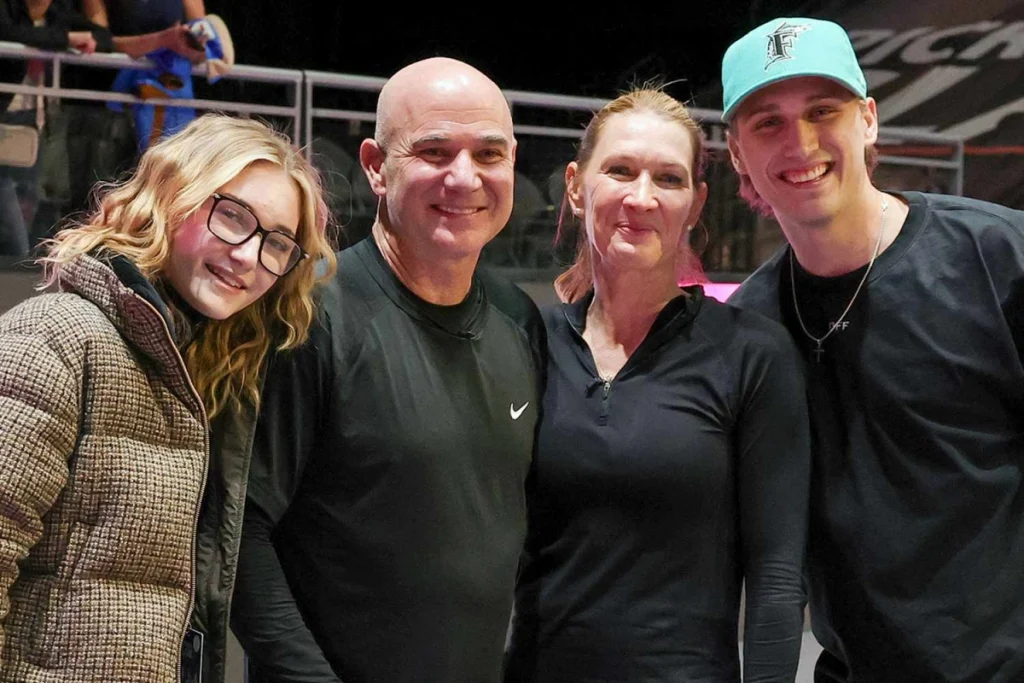 آندره آغاسی و اشتفی گراف