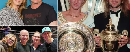 زندگی خصوصی زوج افسانه‌ای تنیس؛ آندره آغاسی و اشتفی گراف دور از هیاهوی رسانه‌ها