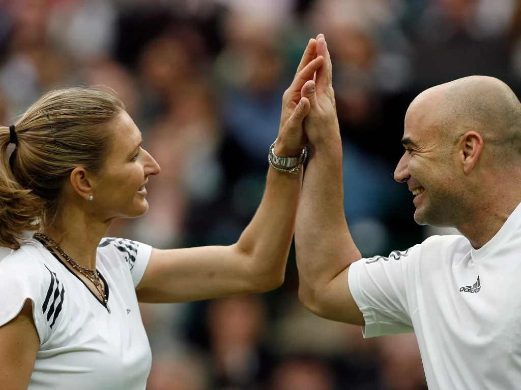 آندره آغاسی و اشتفی گراف