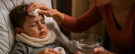 با موثرترین راه‌های پایین آوردن سریع تب کودک بدون دارو آشنا شوید