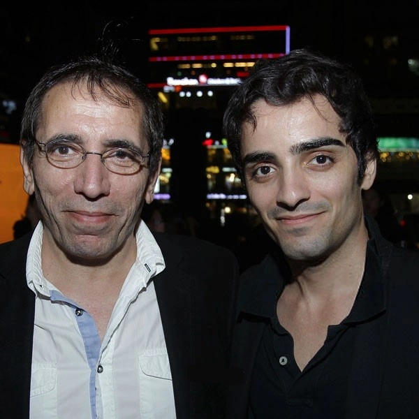 محسن مخملباف و پسرش