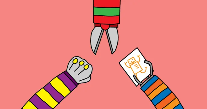 سنگ، کاغذ، قیچی