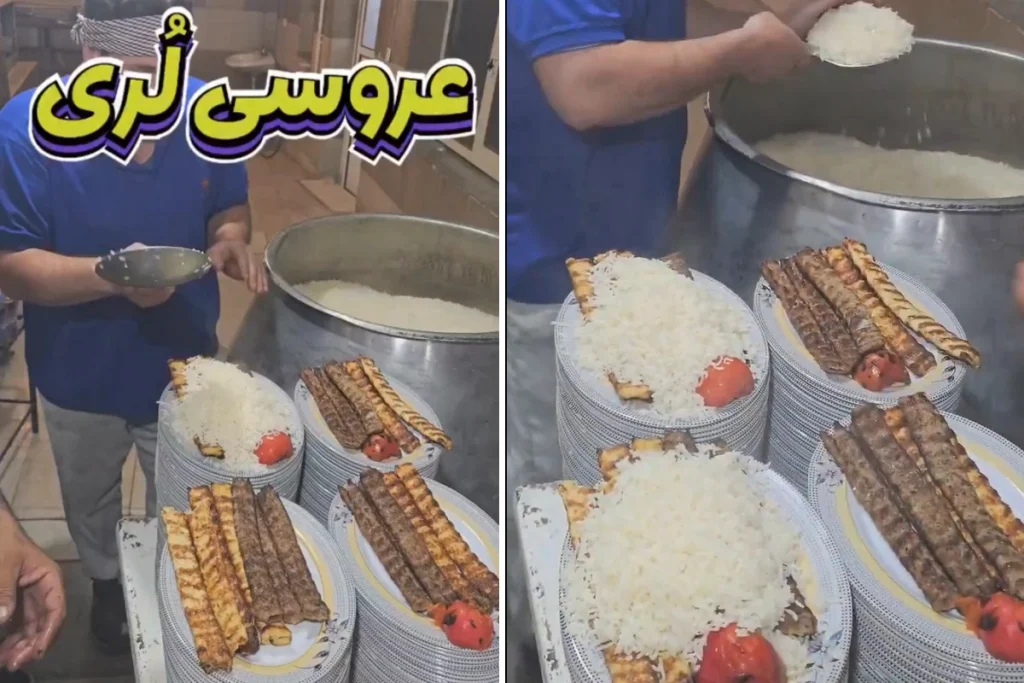 پذیرایی غیرمعمول یک عروسی در یاسوج سوژه کاربران شبکه‌های اجتماعی شد + ویدئو