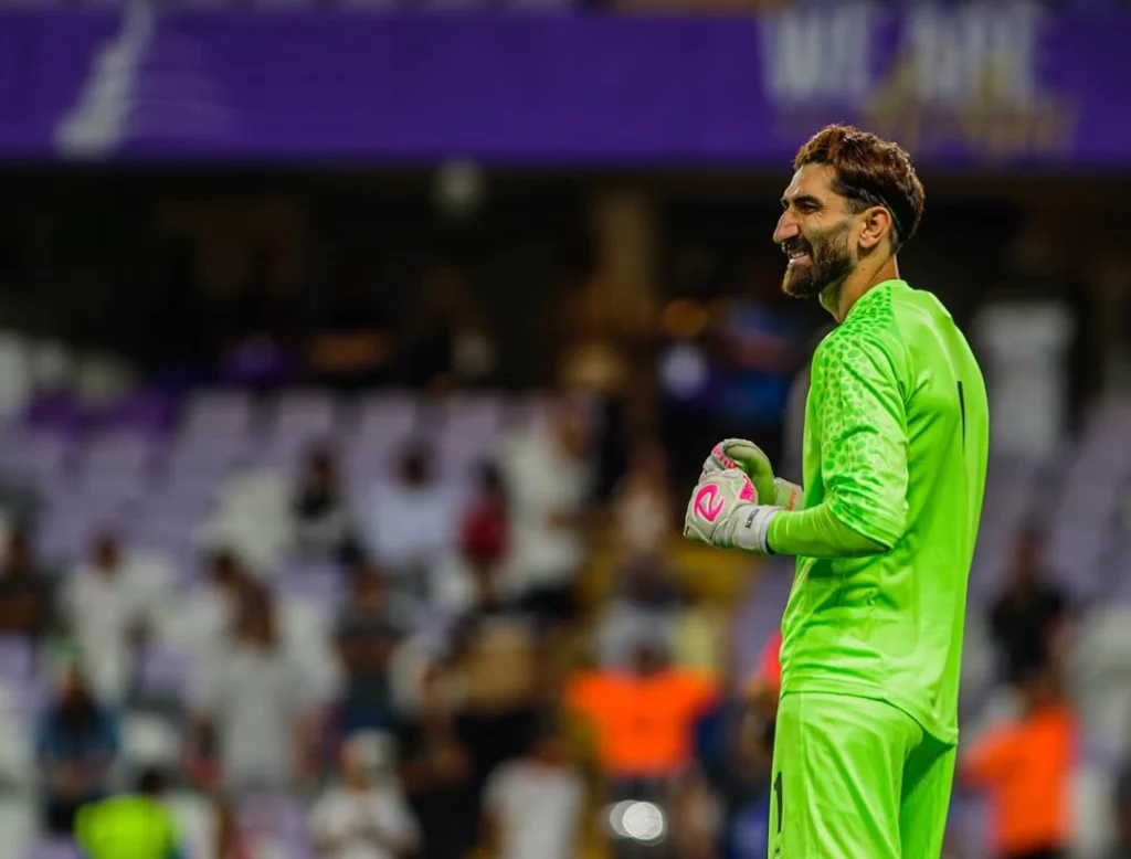 بیرانوند در بازی ایران کیپ ورد