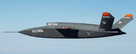 آمریکا اولین جنگنده بدون سرنشین جهان را آزمایش کرد + ویدیو