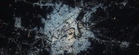 ۱۲ تصویر منتخب ماهواره‌‌های ناسا که روایتگر وضعیت زمین در سال ۲۰۲۵ هستند