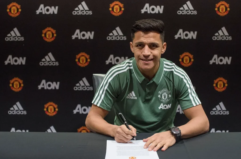 الکسیس سانچز منچستر یونایتد