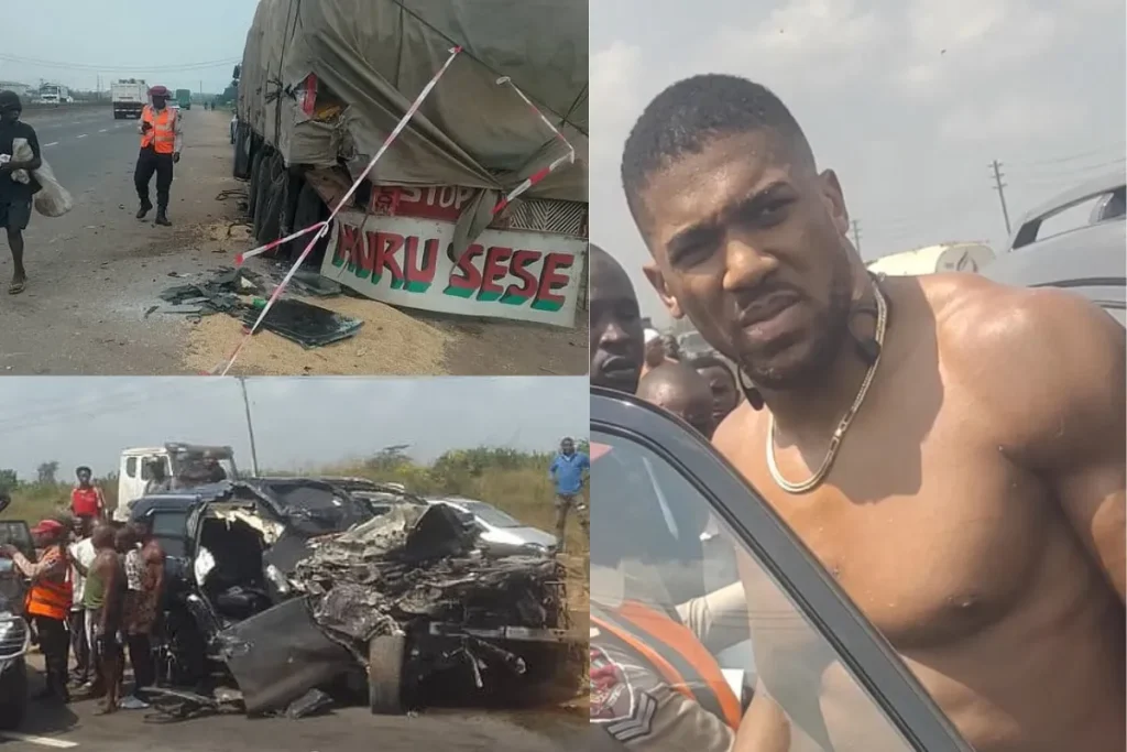 وضعیت پایدار آنتونی جاشوا پس از تصادف و از دست دادن دو دوست نزدیکش در نیجریه