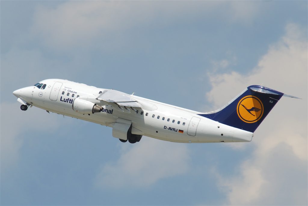 هواپیمای BAe Avro RJ