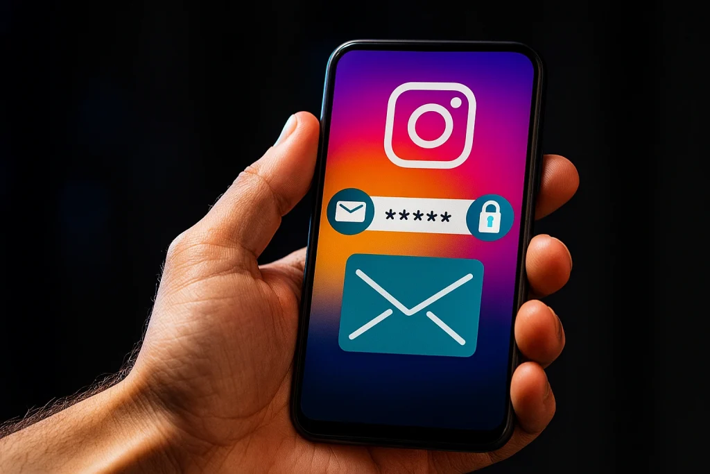 صفر تا صد بازیابی پسورد اینستاگرام بدون دردسر؛ از ایمیل تا پیامک