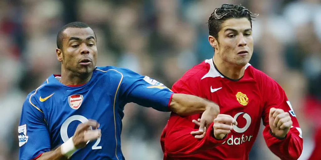 کریستیانو رونالدو اشلی کول