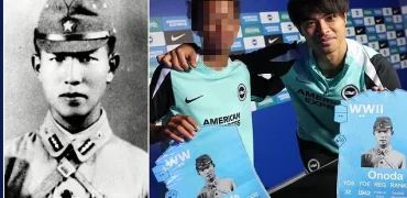 عکس بحث‌برانگیز بازیکن ژاپنی برایتون با سرباز مشهور جنگ جهانی دوم و خشم چینی‌ها