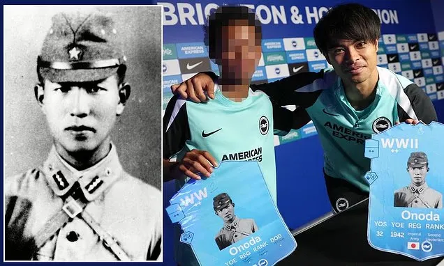 عکس بحث‌برانگیز بازیکن ژاپنی برایتون با سرباز مشهور جنگ جهانی دوم و خشم چینی‌ها