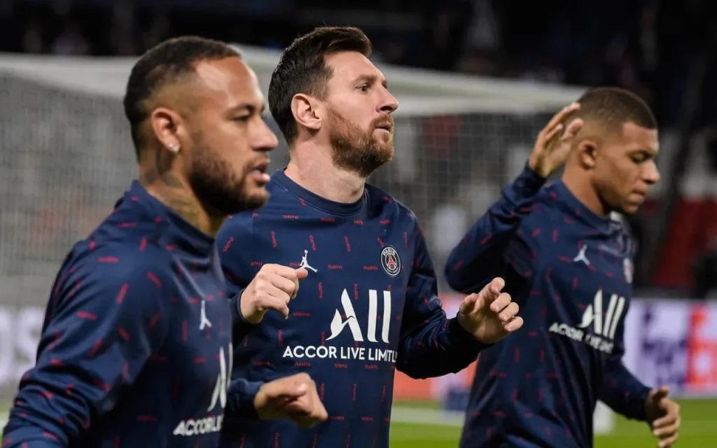 کیلیان امباپه مسی و نیمار