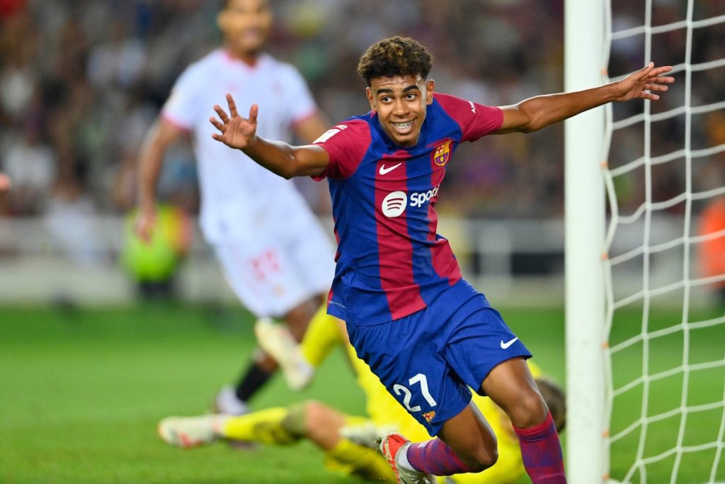 لامینه یامال بارسلونا