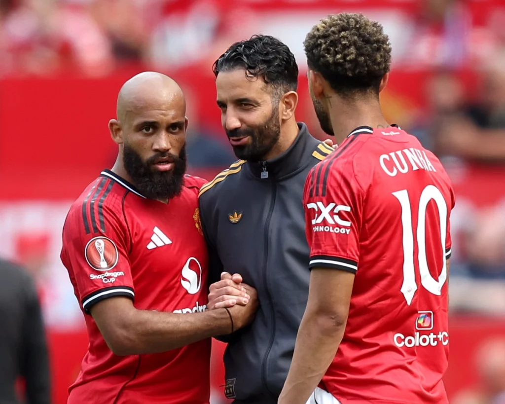 متئوس کونیا و برایان امبومو منچستر یونایتد