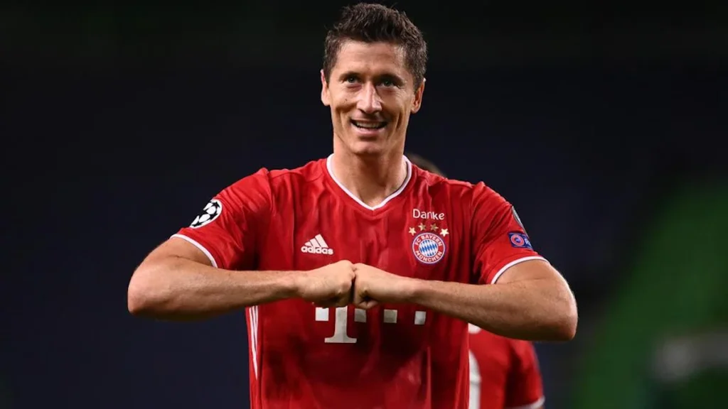 روبرت لواندوفسکی لیگ قهرمانان اروپا بایرن مونیخ