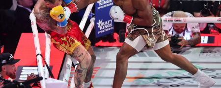 خرد شدن فک جیک پال در راند ششم مسابقه بوکس با آنتونی جاشوآ + ویدیو خلاصه مبارزه