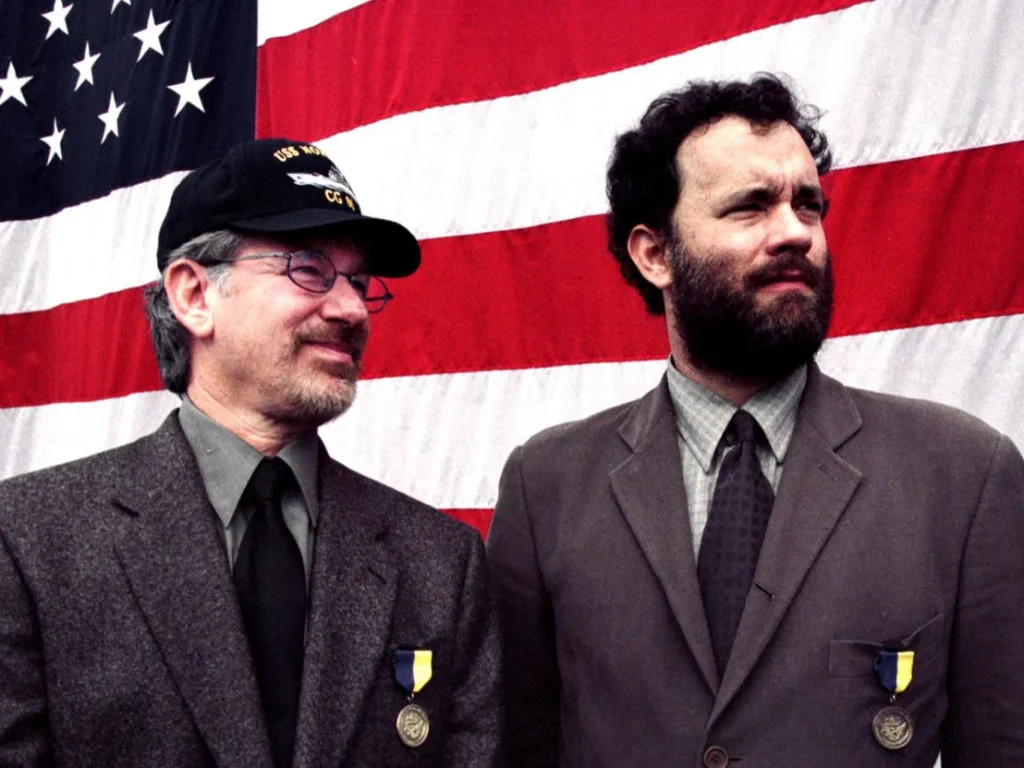 استیون اسپیلبرگ و تام هنکس