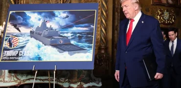 دونالد ترامپ «ناوگان طلایی» نیروی دریایی آمریکا را به نام خودش نام‌گذاری کرد!