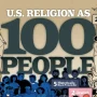 وضعیت دین در ایالات متحده؛ سهم هر کدام از ادیان از ۱۰۰ نفر جمعیت در آمریکا