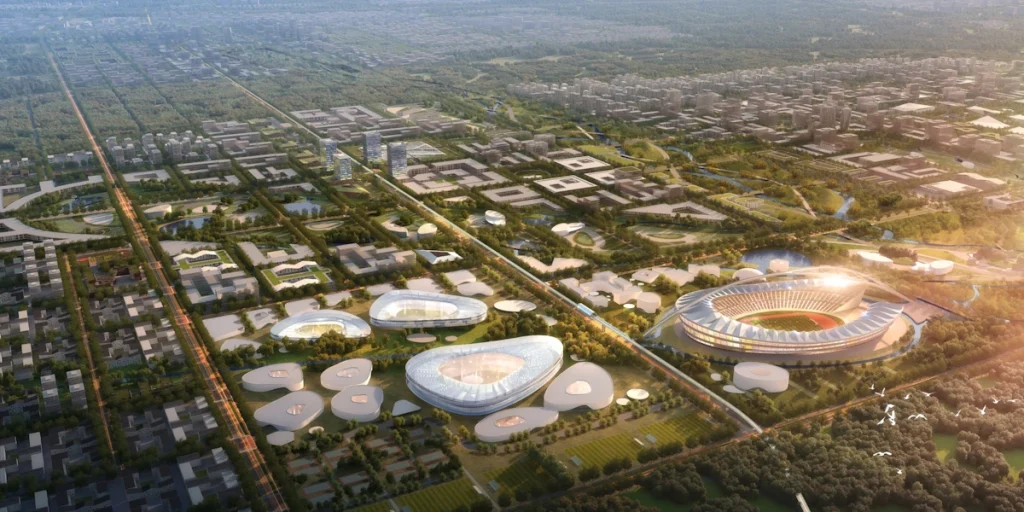 ابرشهر شیونگآن چین