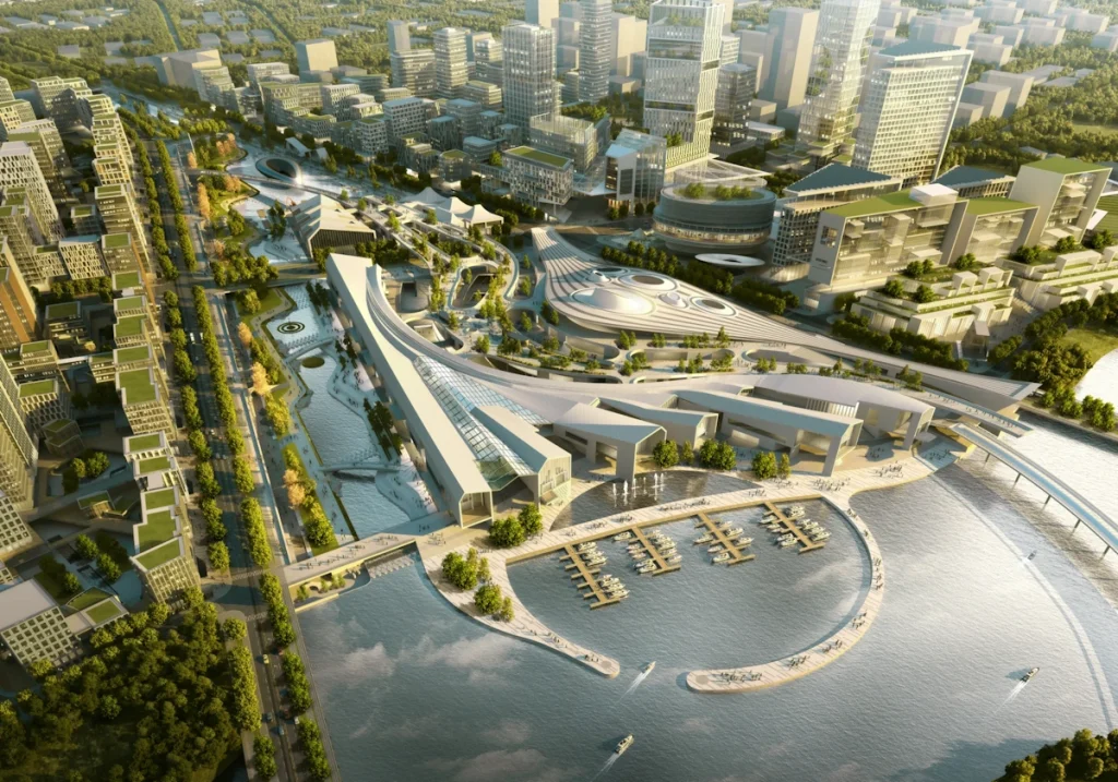 ابرشهر شیونگآن چین