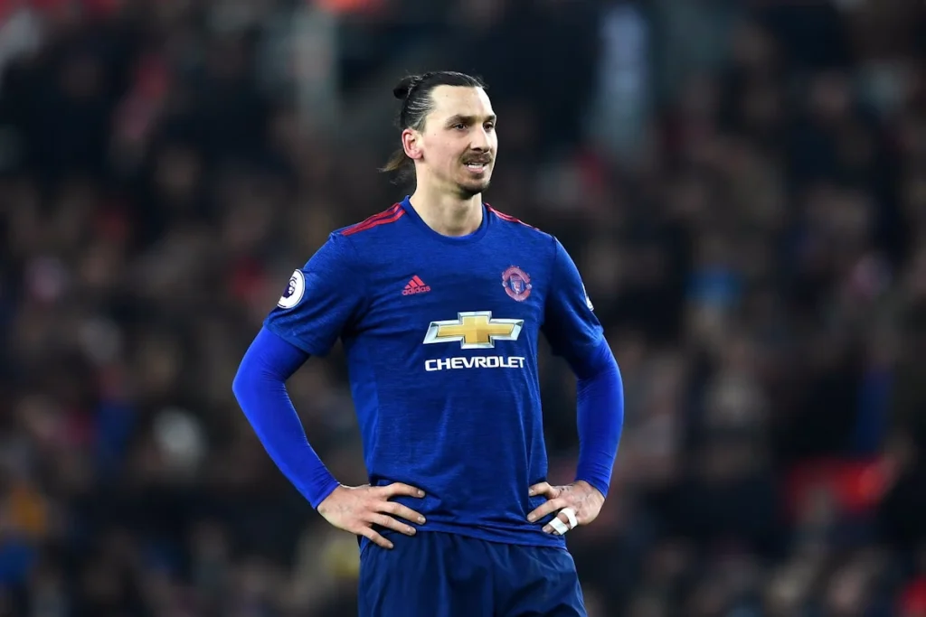 زلاتان ابراهیموویچ منچستر یونایتد