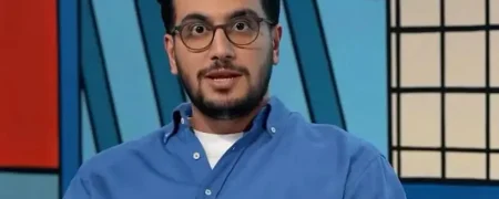 اولین حضور امیرحسین قیاسی و همسرش در جشن حافظ + ویدیو